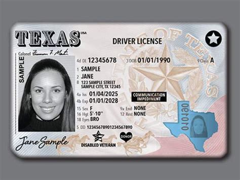 texas identification card