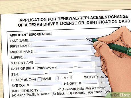 texas license replacement