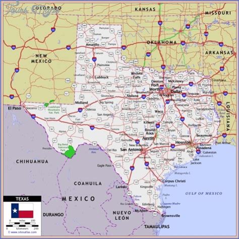 texas map google