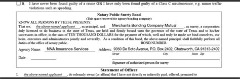 texas notary application