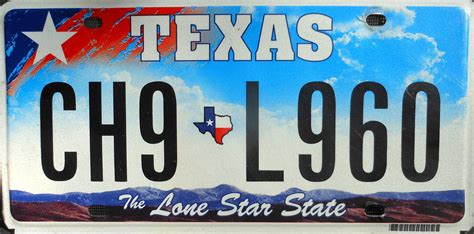 texas plate