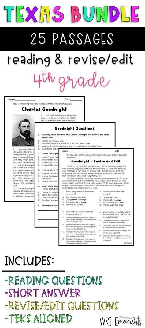 Texas Reading First 4th Grade Fluency Folder Pdf