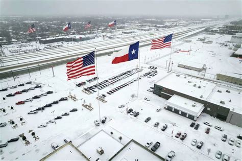 texas snow