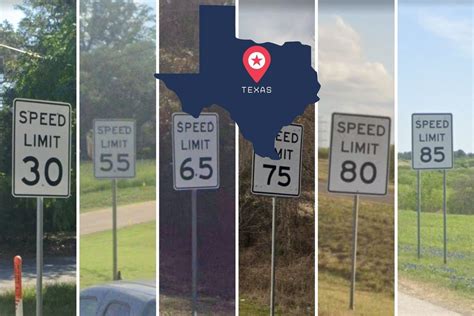 texas speed limit