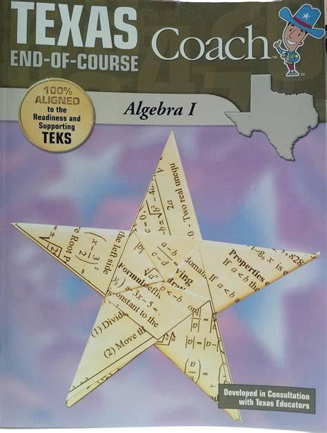 texas staar coach algebra 1 answer key