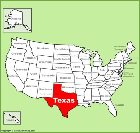 texas state location