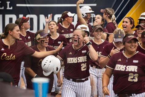 texas state softball