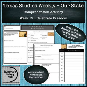 texas studies weekly week 19 answers