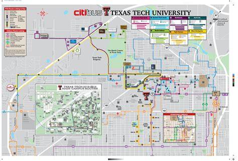texas tech map
