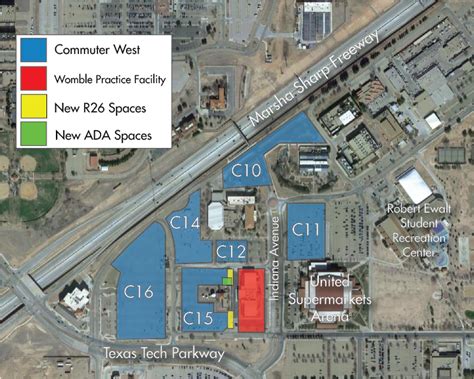 texas tech parking