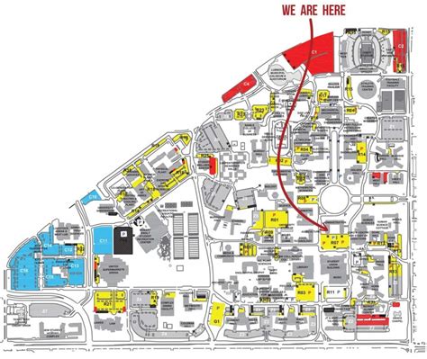 texas tech university map