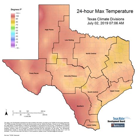 texas temp