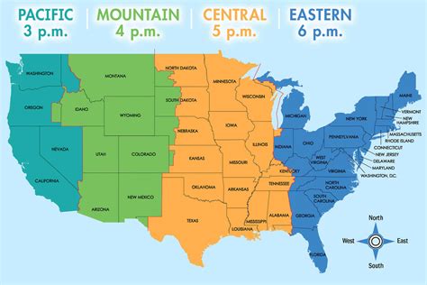texas time zone map