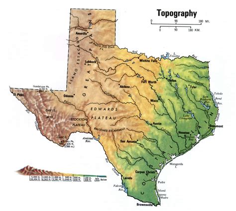 texas topo map