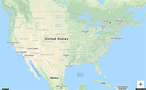 texas usa google map