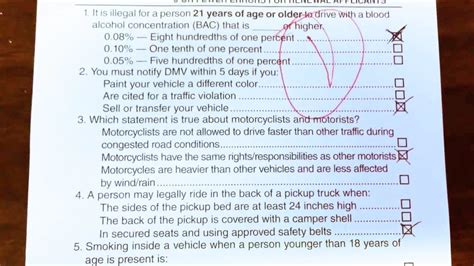 texas written driving test