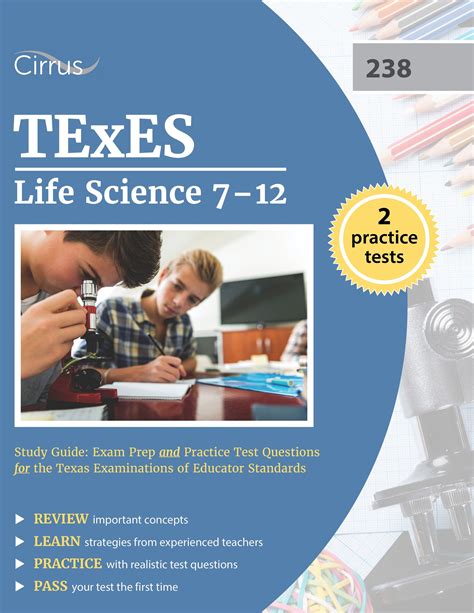 Full Download Texes Life Science 7 12 238 Teacher Certification Study Guide Test Prep 