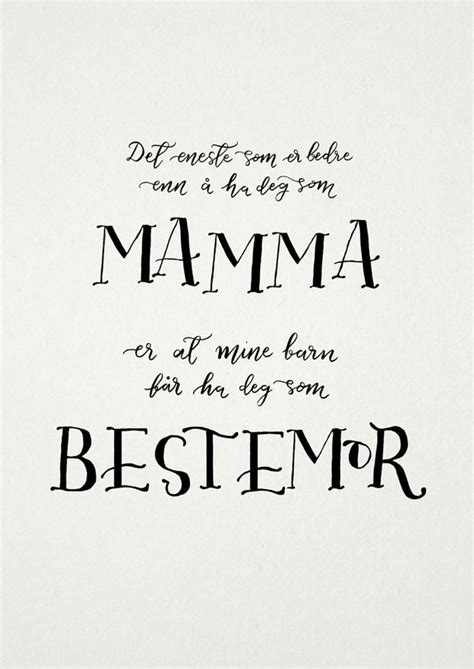 text  mot  mor  vid morsdag