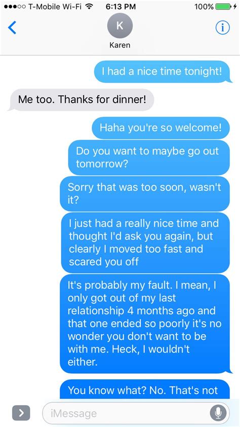 text after first date reddit