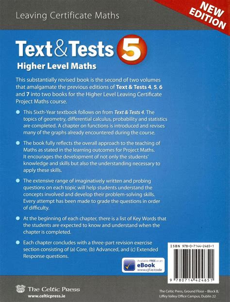Text And Tests 5 Solutions