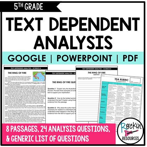 Text Dependent Analysis