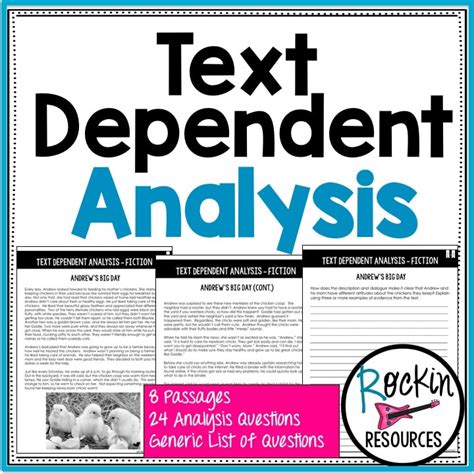 Text Dependent Analysis Tda Toolkit Pennsylvania Department Of Text Dependent Writing Prompts - Text Dependent Writing Prompts