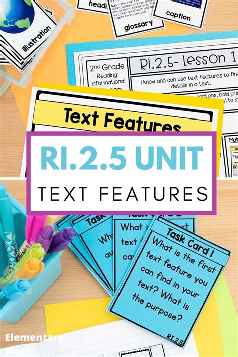 Text Features Ri 2 5 And Ri 3 Teaching Text Features 3rd Grade - Teaching Text Features 3rd Grade