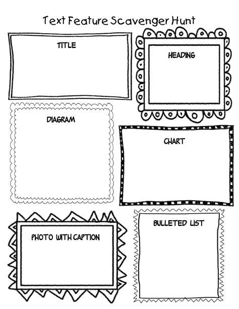 Text Features Worksheet Teach Starter Text Features First Grade Worksheets - Text Features First Grade Worksheets