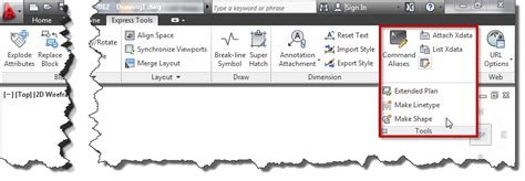 Text In Linetype Express Tools