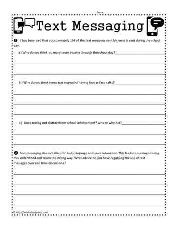 Text Messaging Worksheet Live Worksheets Text Message Language Worksheet - Text Message Language Worksheet