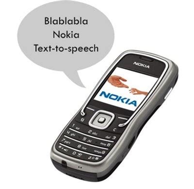text to speech nokia
