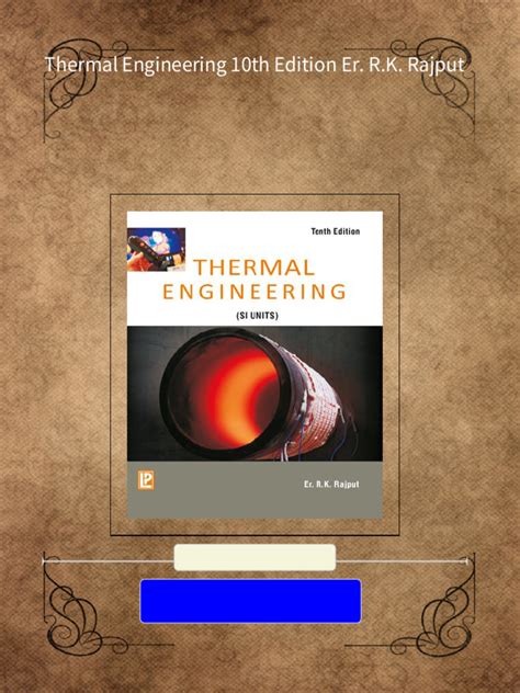 Read Text Thermal Engineering By R K Rajput Pdf Download 