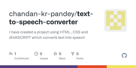 Read Text To Speech Converter Project Documentation 