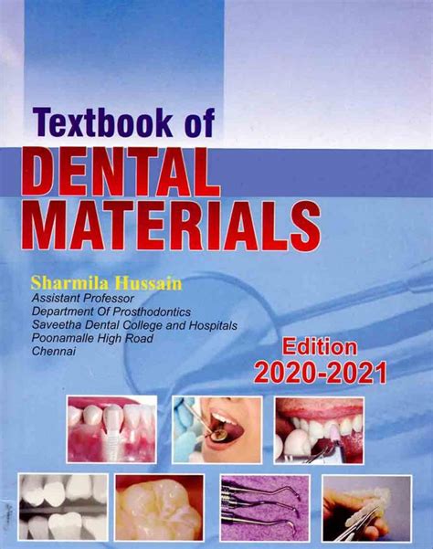 textbook of dental materials by hussain