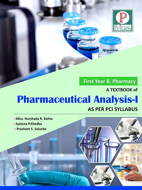 Textbook Of Pharmaceutical Analysis By Ravi Shankar
