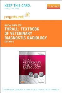 Read Textbook Of Veterinary Diagnostic Radiology 6E 