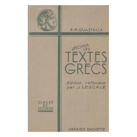 Textes Grecs 2e