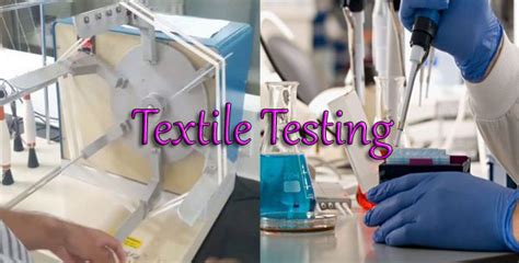 Full Download Textile Testing 