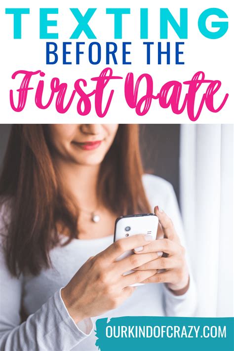 texting too much before first date list