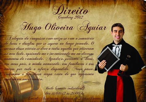 Texto Convite De Formatura