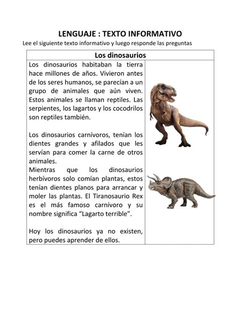 Texto Informativo Ejemplo