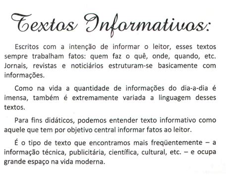 Texto Informativo Exemplo