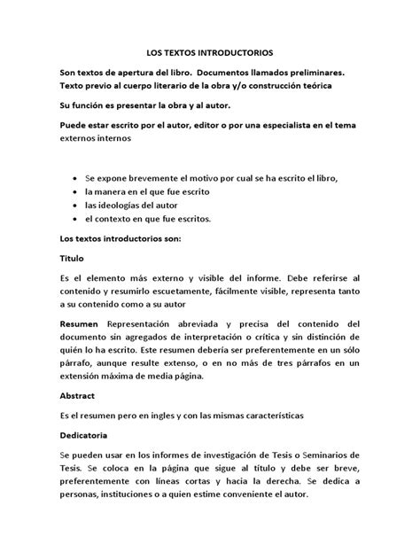 Texto Introductorio Ejemplos