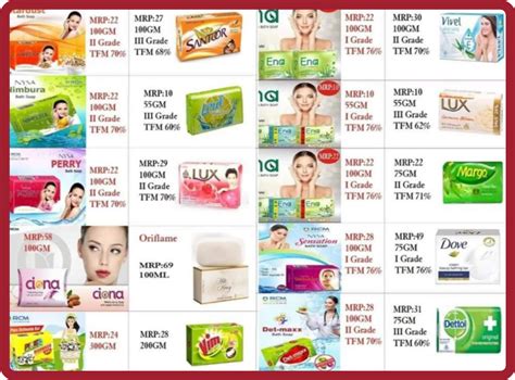 Tfm Soap List