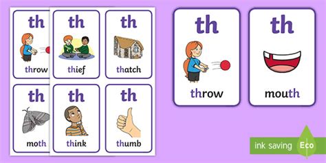 Th Sound Family Flashcards Teacher Made Twinkl Th Sound Worksheet - Th Sound Worksheet