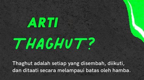 thaghut adalah | Film Populer Facebook