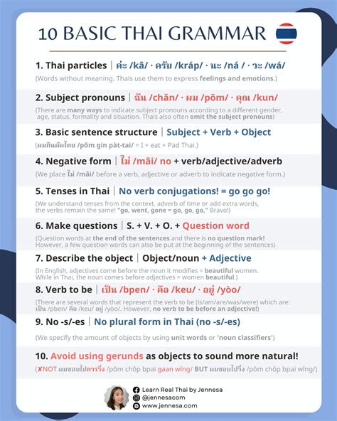 Thai Grammar