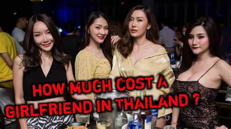 thailand girlfriend for a week cost of living