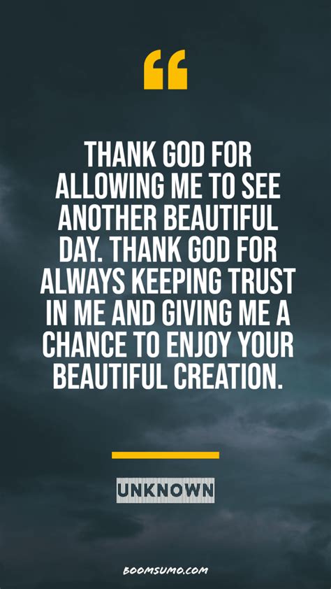 Thank God Quotes