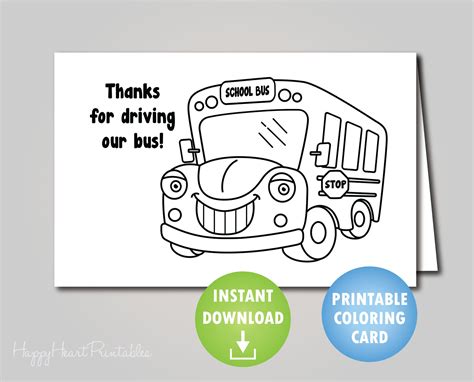 Thank You Notes For Bus Drivers